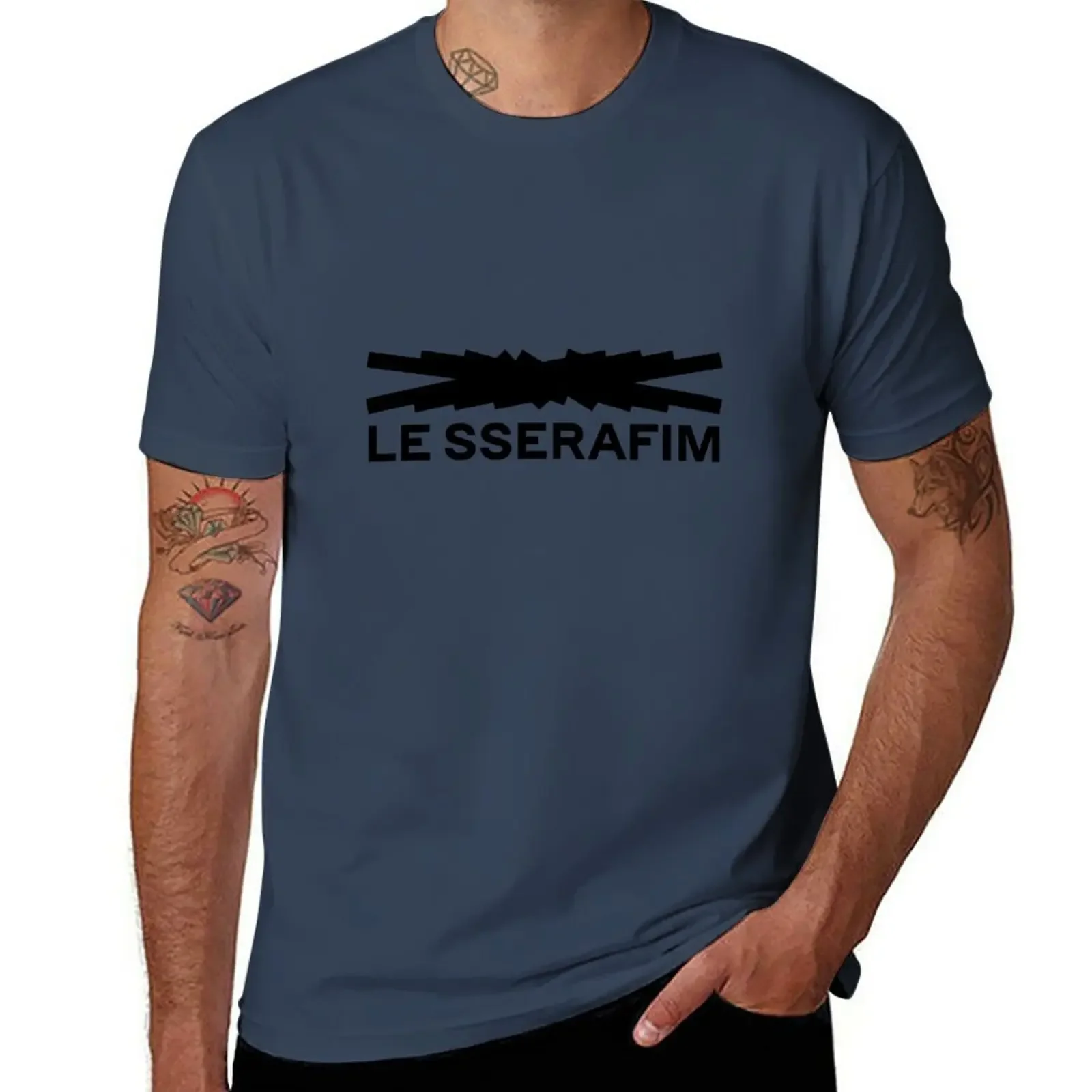 LE SSERAFIM TOUR MERCH SHIRT 新品未使用 XL LE SSERAFIM Tour 2023 T-shirt - Flame Rises | Koreanxwear