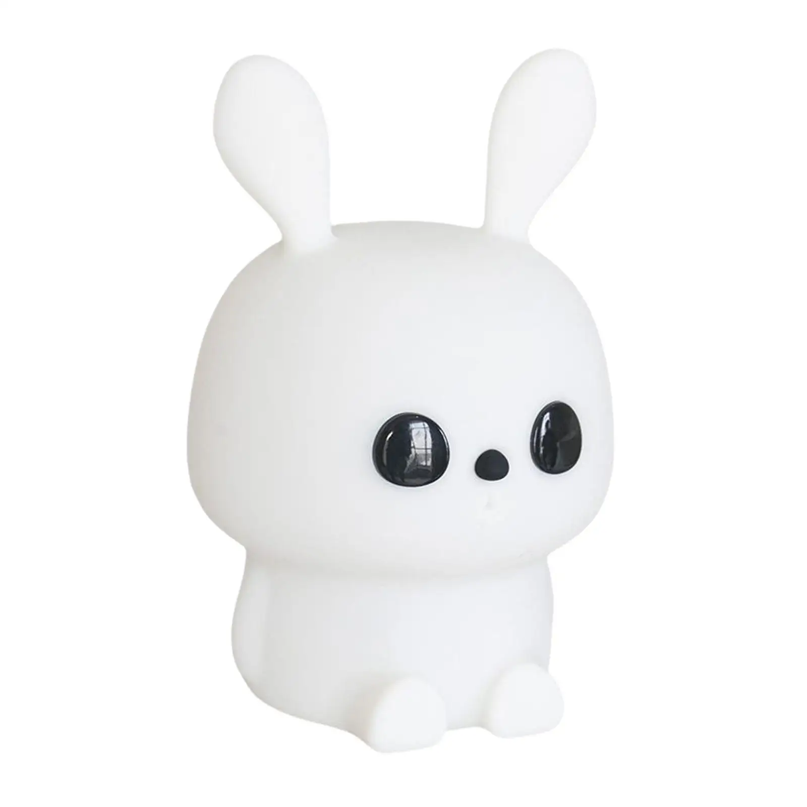 

Ночник, детский силиконовый кролик с сенсорным датчиком, декор для комнаты, портативный милый Настольный светильник, ночник для детской комнаты, подарок для подростков