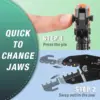 IWISS KIT-0535 Hand Crimping Tools Set 8PCS Quick Replace Jaws Connectors Wire Stripper Pliers Cutter for Non-Insulated Ferrules 3