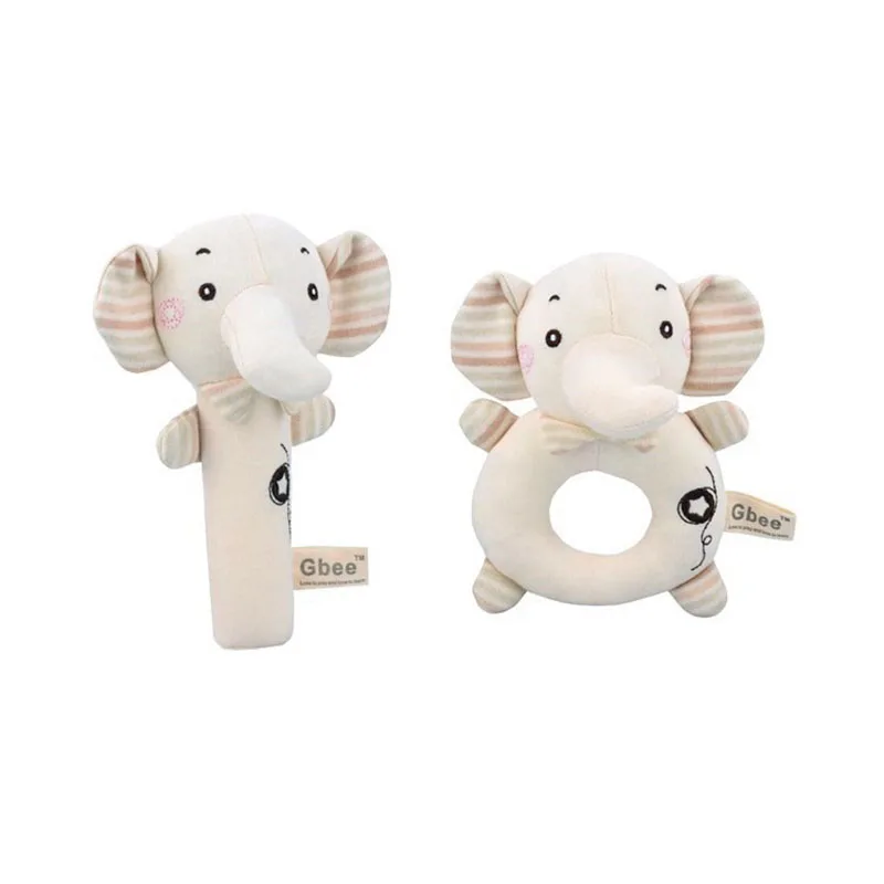 Organic Cotton Baby Rattle 4