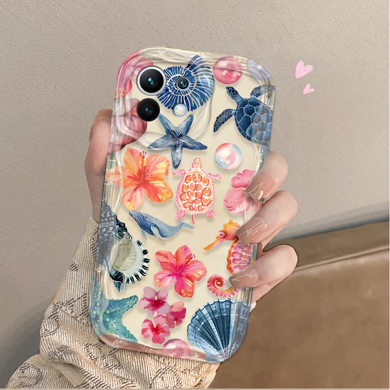 Ocean Animals Turtle Design Phone Case