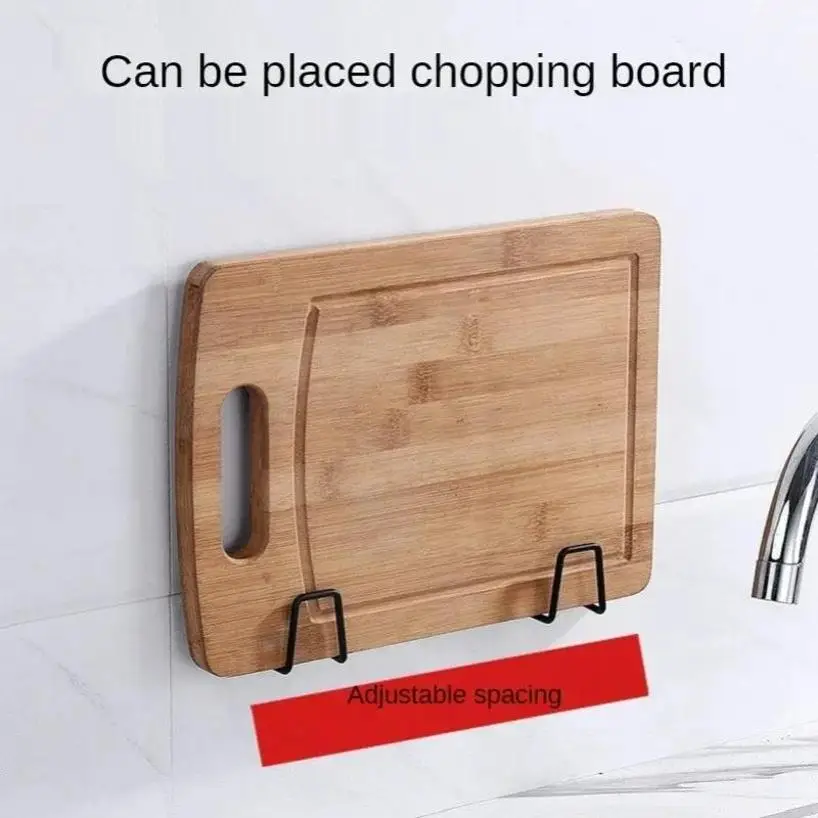 Kitchen Stainless Steel Sink Sponges Holder Self Adhesive Drain Drying Rack Kitchens Wall Hooks Accessories Storage Organizer