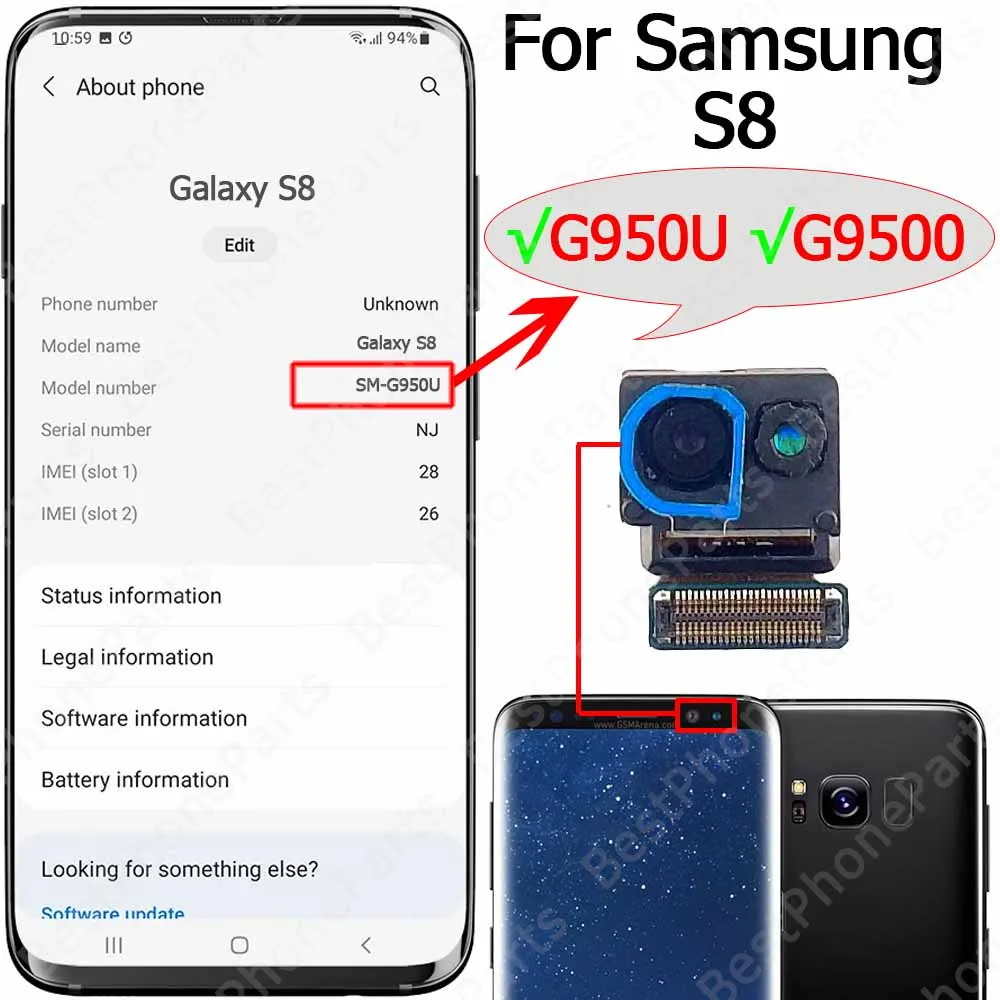 G950U G9500 Front