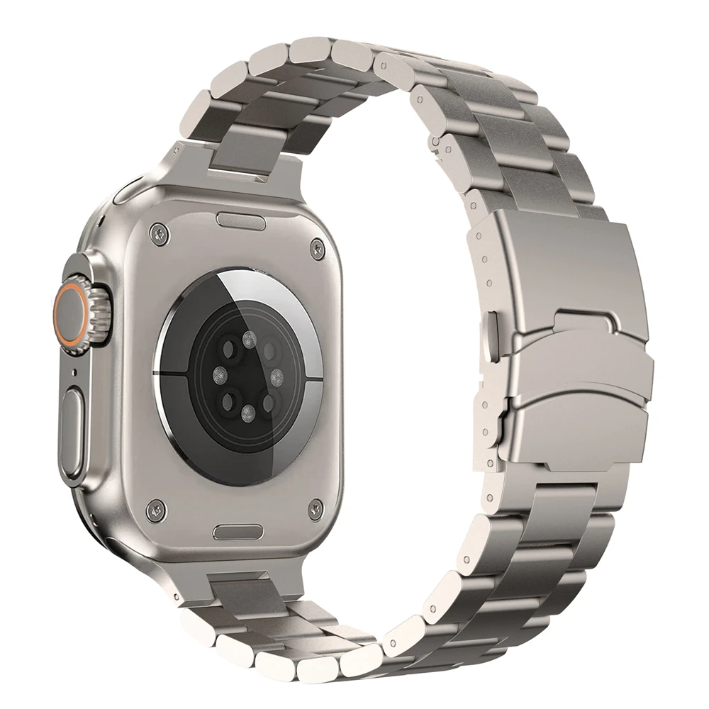 Titanium Color Stainless Steel Strap