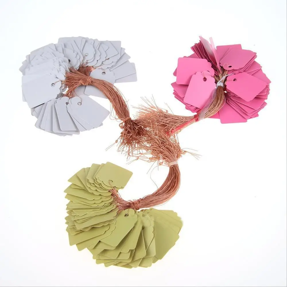 

100pcs Convenient Seed Labels Mini Strip 100pcs/set Reusable Thick PlasticTags Gardening Plant Labels Hanging Waterproof
