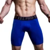 2023 Sports Gym Compression shorts high elasticity Shorts Tights Mens Quick Dry Skinny Running Sportswear Skinny Fitness Shorts 4