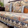 European Embroidery Sofa Cover Non-slip Chenille Couch Slipcover Home Decor Four Season Universal Sofa Covers Cushion Protector 2