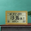 Multifunctional Large LCD Display Digital Alarm Clock With Thermometer Hygrometer Wall Clock Home Decoration Reloj de pared 4