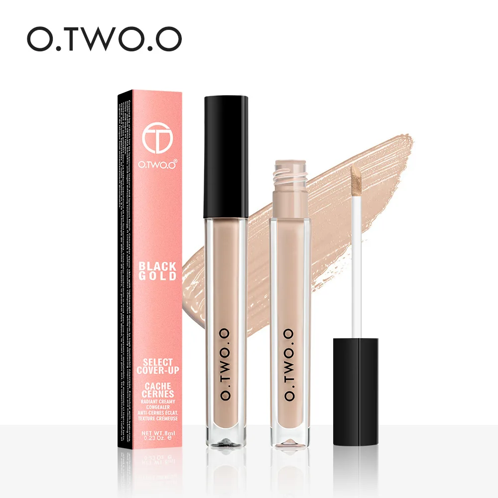 Wholesale O.TWO.O Makeup Concealer Liquid Contour Full Coverage Eye Dark Circles Blemish 4 Colors Dark Skin Face Cosmetics 5