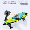 70KM/H Double Waterproof Electric RC High Speed Racing Boats 200M 50CM Water Sensor Capsize Reset Remote Control Speedboat toys 6