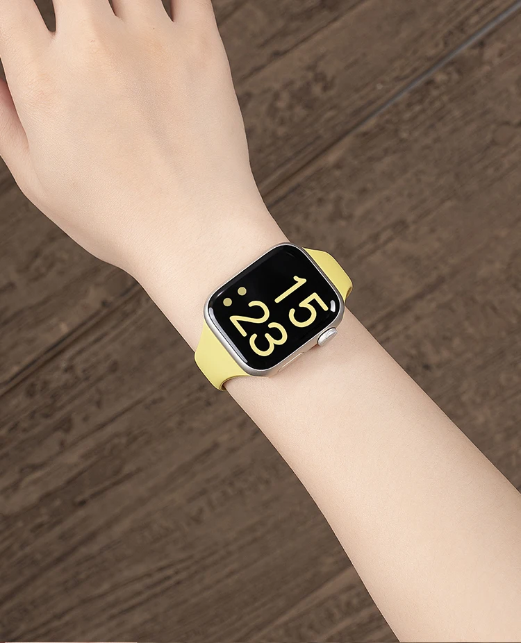 Slim Starlight Sport Silicone Watch Band Collection