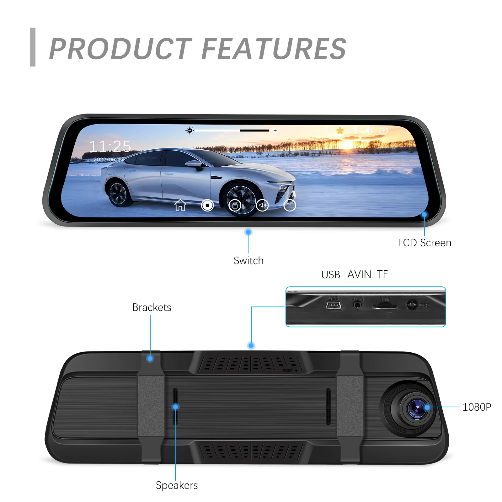 Car Mirror Carplay + Camera upgrade Nova capetown