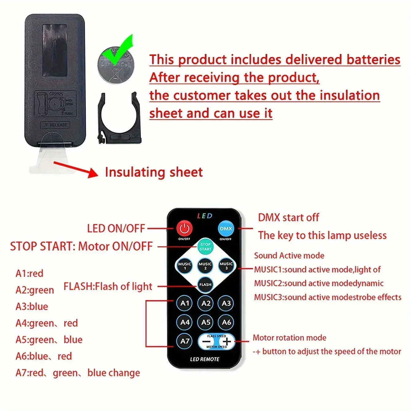 Galaxy Starry Sky LED Projector USB Powered Remote Control Night Light 3