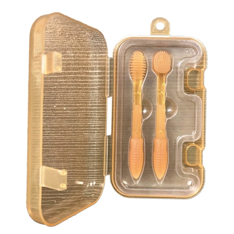 

Зубная щетка для ухода за зубами, уход за детьми, силиконовая зубная щетка для детей 0-18 месяцев, зубная щетка для десен