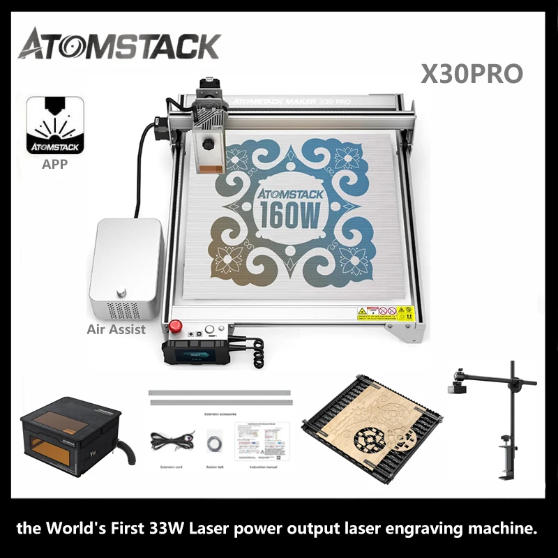 ATOMSTACK-X30-Pro160W-Laser-Engraving-and-Cutting-Machine-DIY-Offline ...