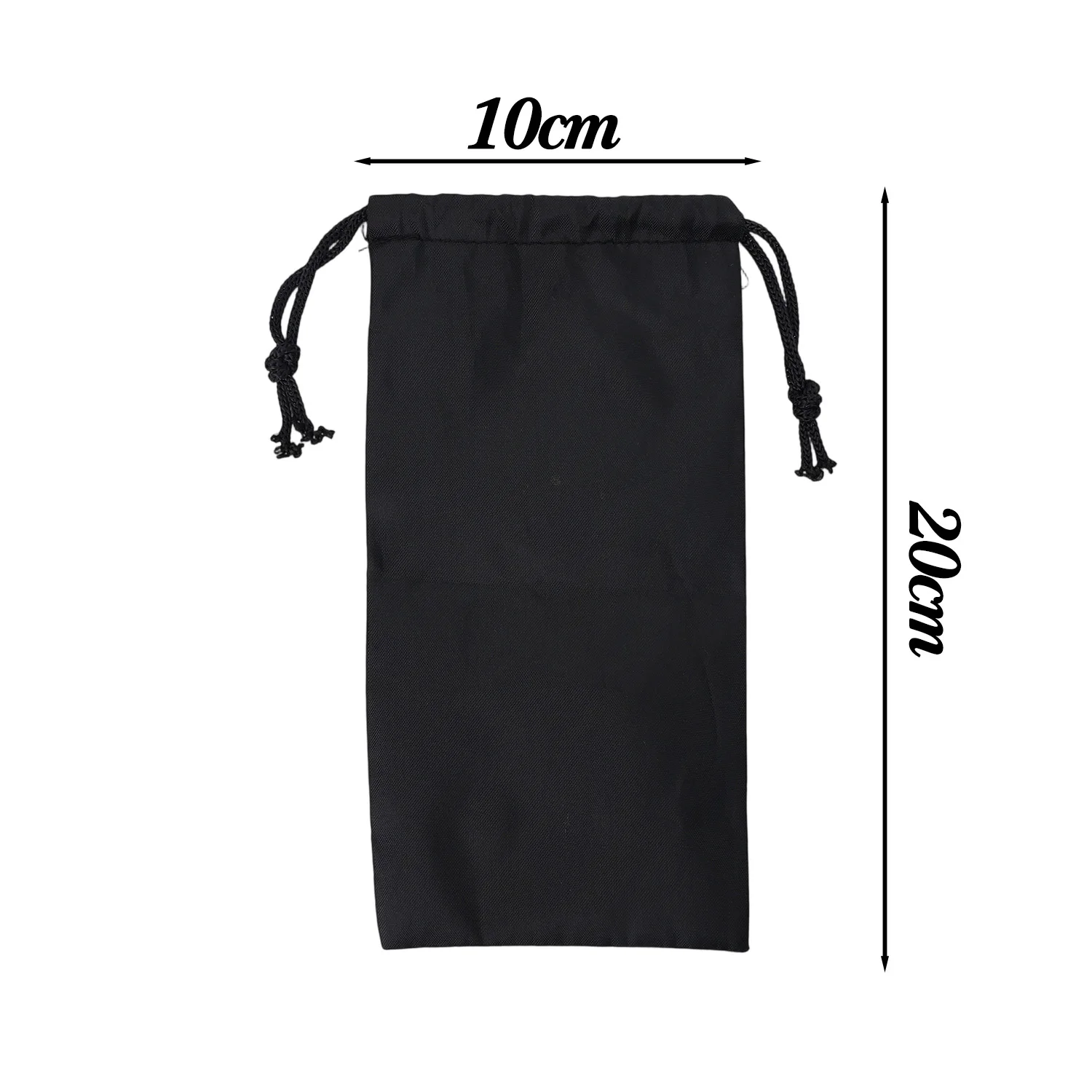 1/10Pcs Large Dustproof Waterproof Drawstring Bag Black Oxford Cloth Storage Packing Pouch for Travel Gym Shoes Sport Organizer