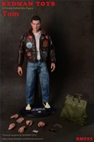 مجسم إصدار أول لشخصية الجندي (توم كروز) من REDMAN TOYS طقم عسكري كامل بطول 30 سم | REDMAN TOYS First Edition Soldier (Tom Cruise) Full Set Action Figure 30cm