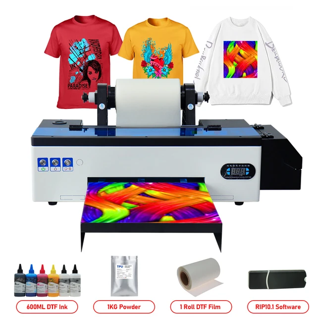 A3 DTF Printer impresora A3 R1390 DTF Transfer Printer for Fabrics Clothes  textile DTF Print For T shirt printing machine DTF A3 - AliExpress