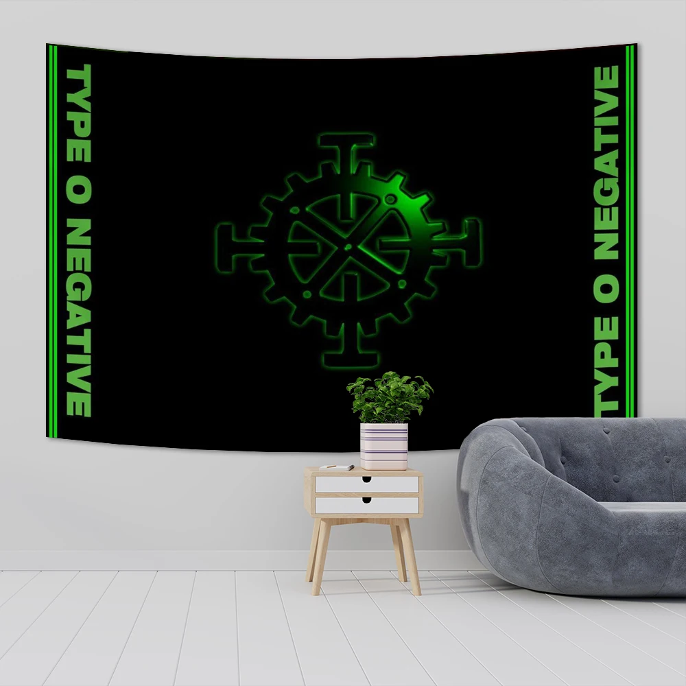 3x5 Ft Heavy Rock Band-Type-O-Negatives Flag Polyester Digital Printing Banner for Bedroom Wall Art Out Door Tapestry Decoration