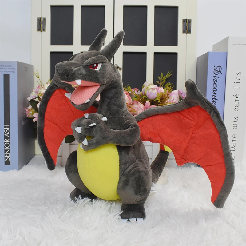 2pcs Anime Mega Evolution Charizard X & Y Plush Toys Action Figure – JADOH