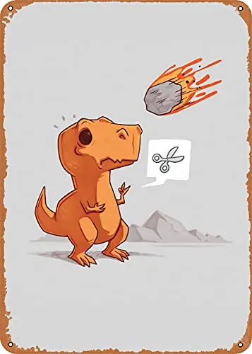 Бумажные ножницы Asteroid, винтажный вид, металлический знак, художественные принты, ретро подарок, 8x12 дюймов