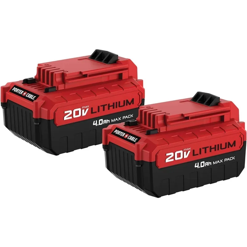 

Porter-Cable 20V max * lithium battery, 4.0-ah, 2-Pack (pcc685lp)