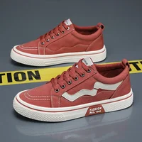Luxurious Canvas Sneakers for Men Breathable Sporty Summer Shoes Versatile Flat Bottom Casual Footwear Comfortable All-rounder