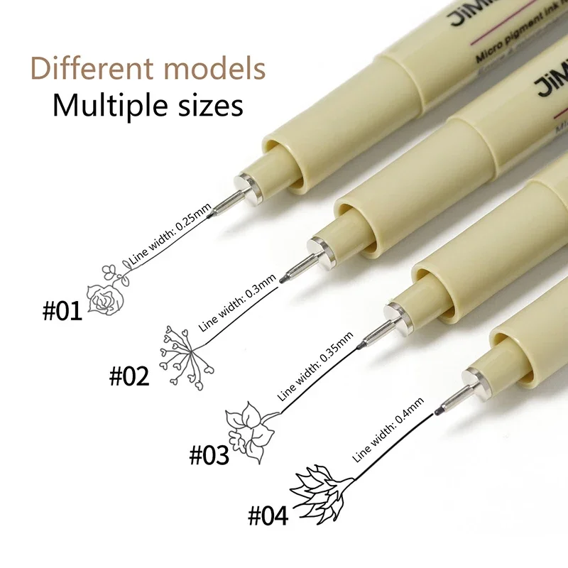 Nail art hook pen graffiti line gel painting waterproof line drawing pen detail drawing nail art design tool