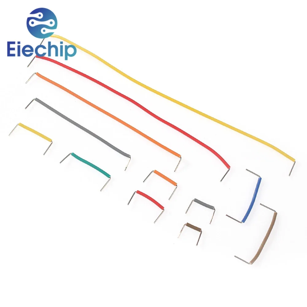 120/350/560/840PCS Preformed Breadboard Jumper Wire Kit 14 Lengths Assorted for Breadboard DIY Prototype Board Circuits kits