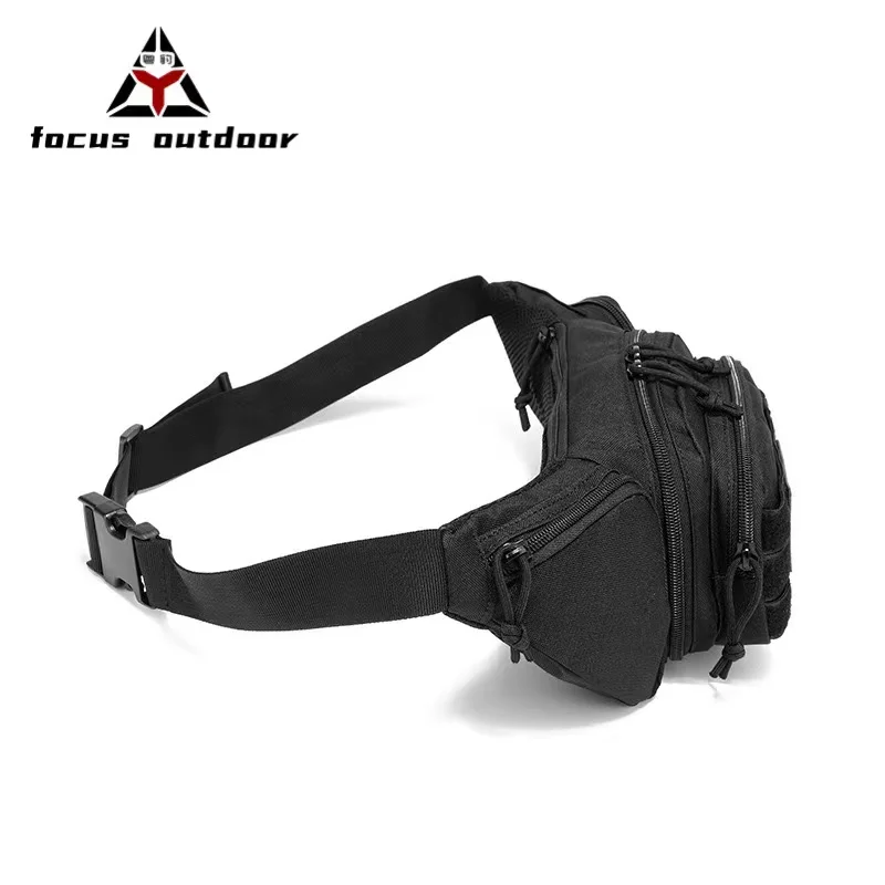 Outdoor Large Capacity Sports Waterproof Fanny Pack Fishing Multi-functional Chest Waist Bag Unisex Camo Fanny Pocket