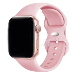 Premium Silicone Sport Watch Straps - 38mm - 40mm - 41mm S - M (24 Vintage rose)