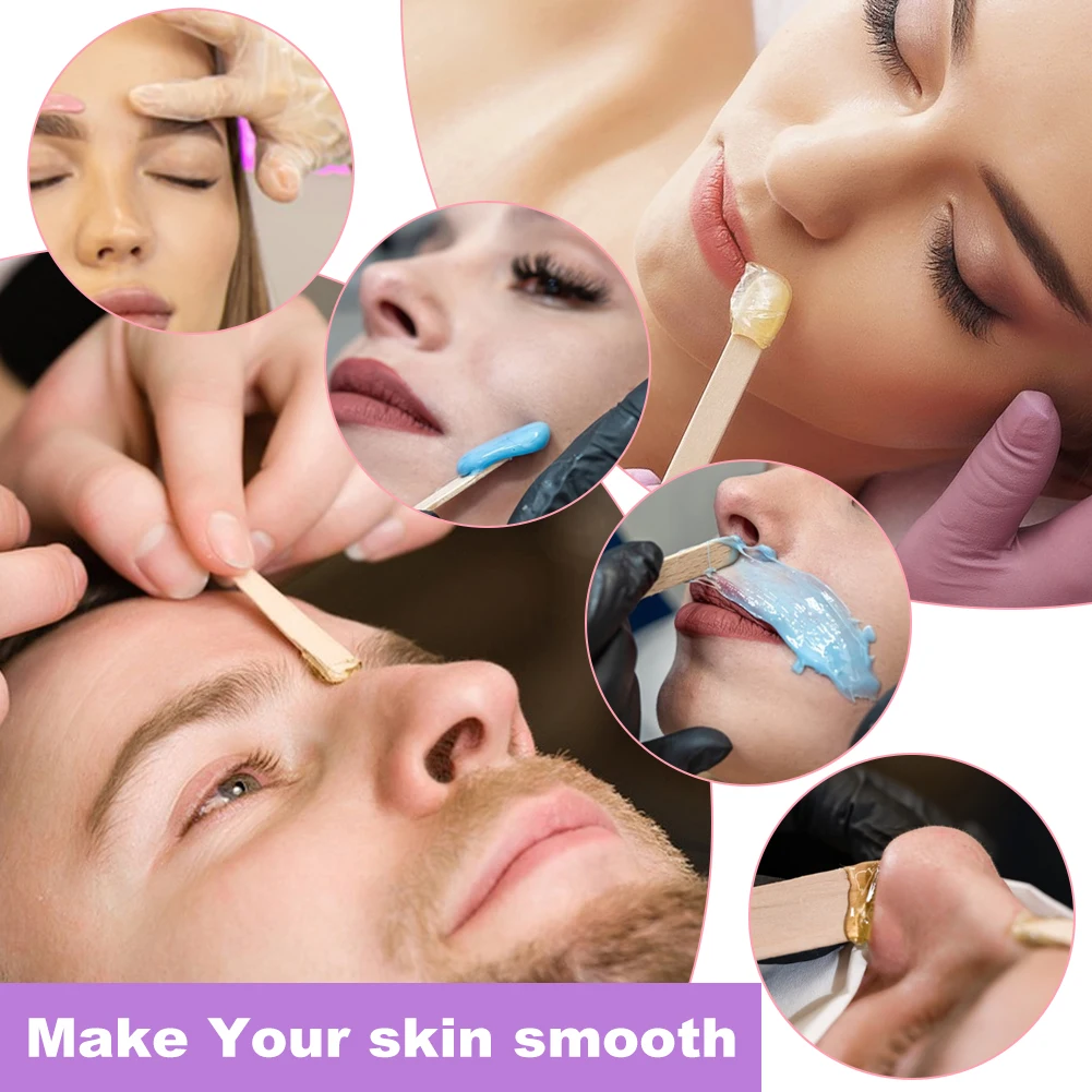 Silicone Wax Warmer Electric Hot Wax Warmer Machine 100W Hair Removal Wax Machine 400ml Wax-melt Machine for Hair Removal