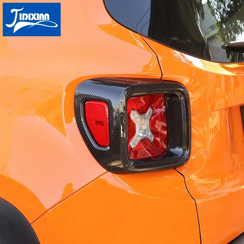 jeepテールランプ ガード付き レッド/クリア RedRock Jeep Wrangler Wrap-Around Tail Light Guards; Gloss