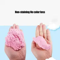 Play Sand Indoor Sand Mold Set Colorful Play Sand Sensory Sand With Inflatable Cushion Base Playful For Boys Girls Toddler 1