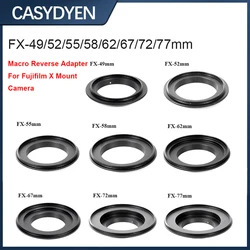Fujifilm X Mount Macro Reverse Adapter Ring - 58mm