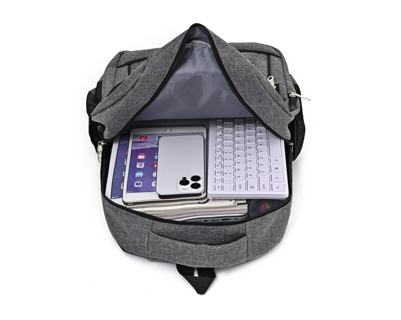 Men's Backpacks Oxford Waterproof Rucksack Business Computer Bag Casual Backpack Senior High School Student Schoolbag Large Capa