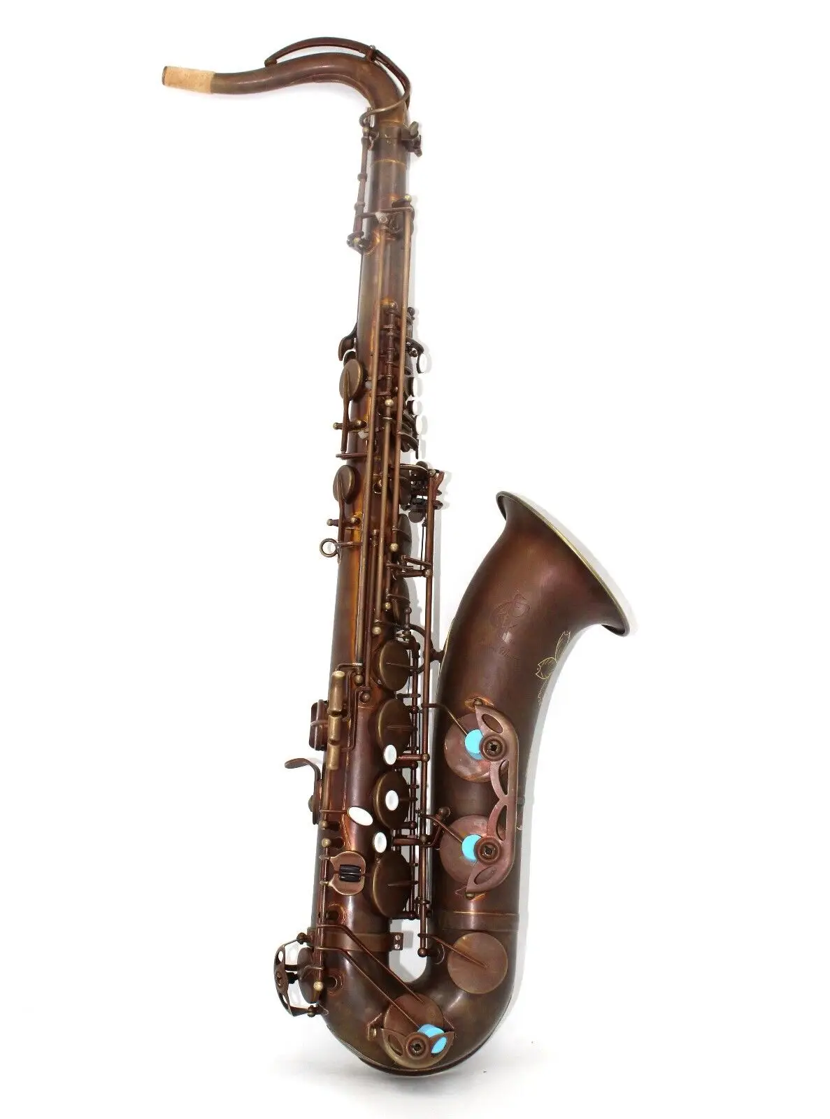 

music Vintage coffee patina Mark VI type No high F# key tenor saxophone