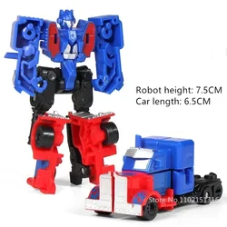 Mini Transformation Robot Kit - 2-in-1 Deformed Car Toy for Kids, Action Figure Gift (Model 1)