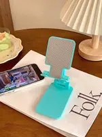 Adjustable Foldable Phone Stand, Lazy Tablet Holder for Desk, Bed, Live Streaming & Universal Use - Image 5