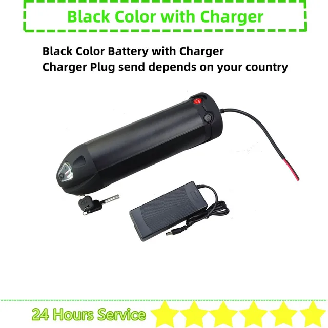 Water Bottle Ebike Battery 36V 8Ah 10Ah 11.6Ah 14Ah Battery Replace