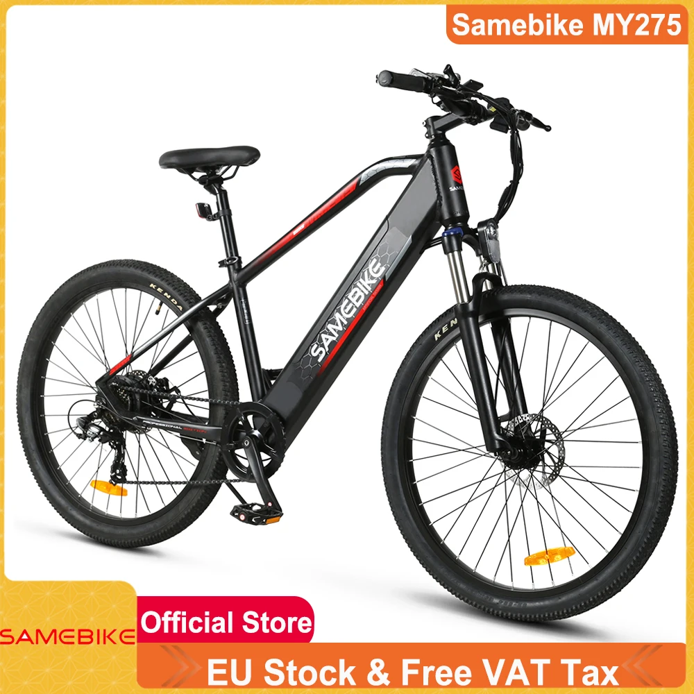 Eu Stock Samebike My275-Ft 48V 10.4Ah Li-Battery 500W Motore 7 Velocità Bici Elettrica Bicicletta Elettrica A Chilometraggio Lungo