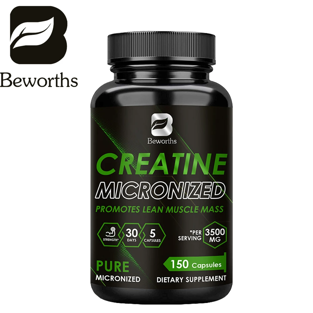 Beworths Whey Creatine Monohydrate Pills Muscle Builder Pre/post