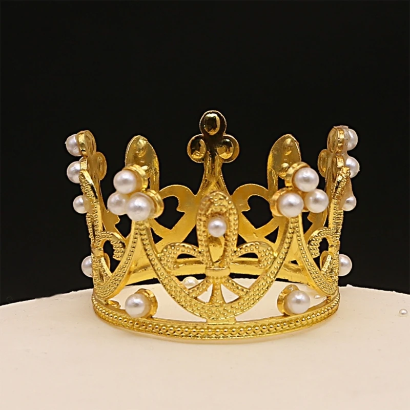 

Baby Photo Props Crown Photostudio Accessories Mini Crown Hat for Newborns Infant Photography Posing Props Cake Decors