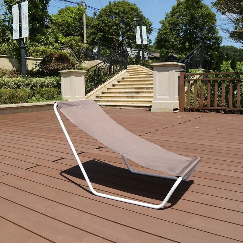 Outdoor Camping Folding Chair Portable Beach Lounge ChairLeisure Nap Chair Lightweight Camping Equipment