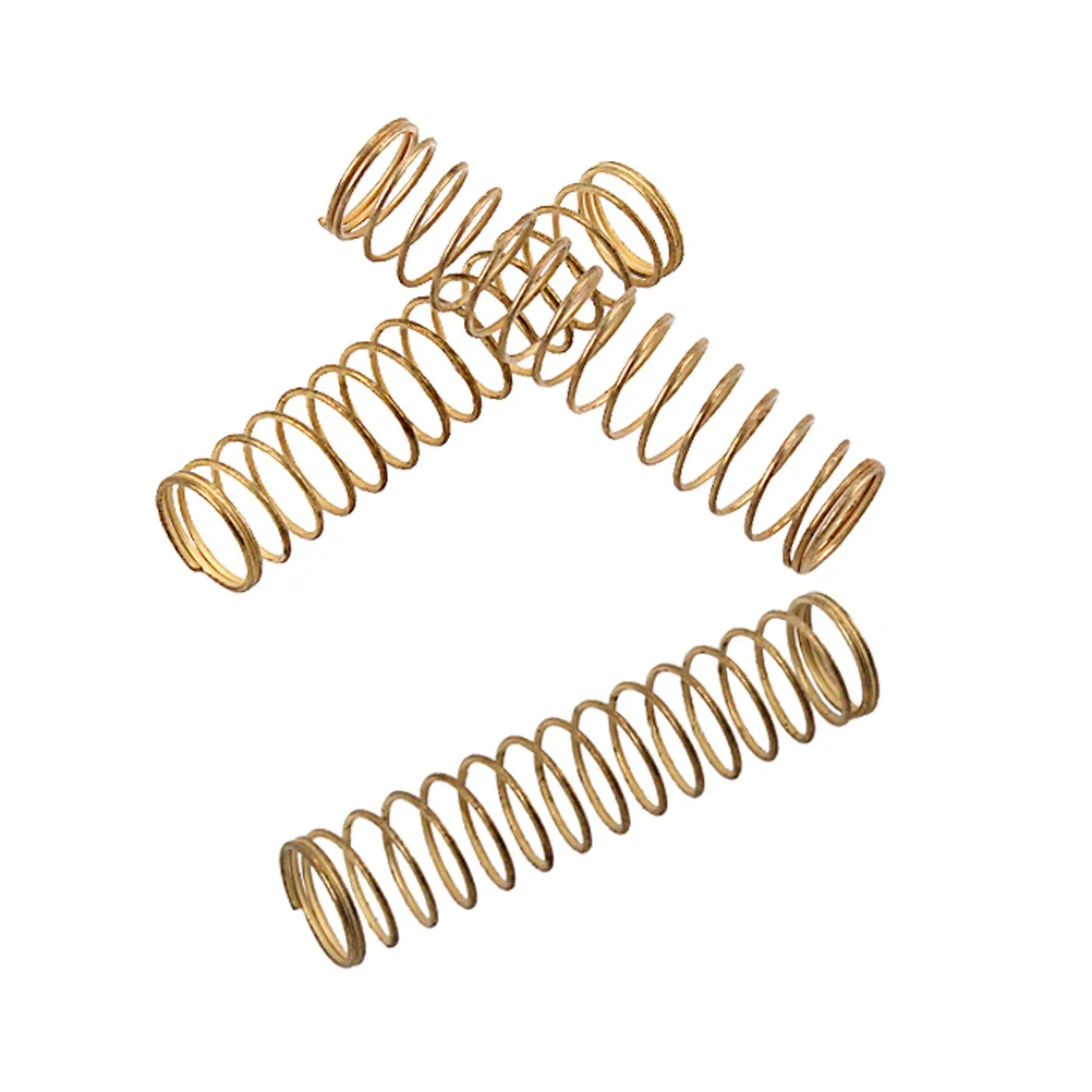 

3 Pcs Sprung Trumpet Spring Repairing Parts Woodwind Instrument Metal Brass for