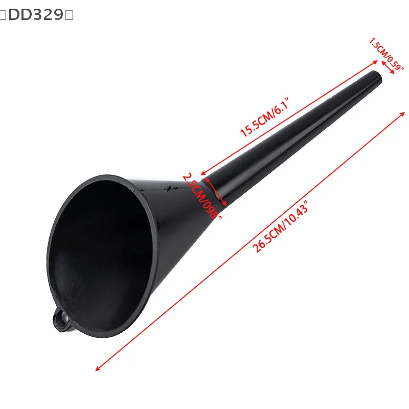 〔DD329〕Car Fuel Funnel Car Refueling Multi-Function Plastic Long Neck Oil Funnel For All Automotive Oil