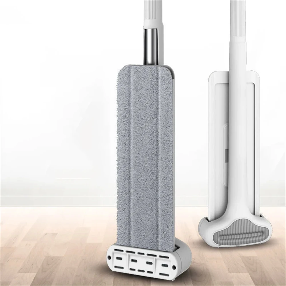 Flat Floor Mop 360&deg; Rotatable Flat Floor Mops Lazy No Hand Washing Floor Floating Mop Reusable Kitchen Livingroom Cleaning Wet Dry Tools