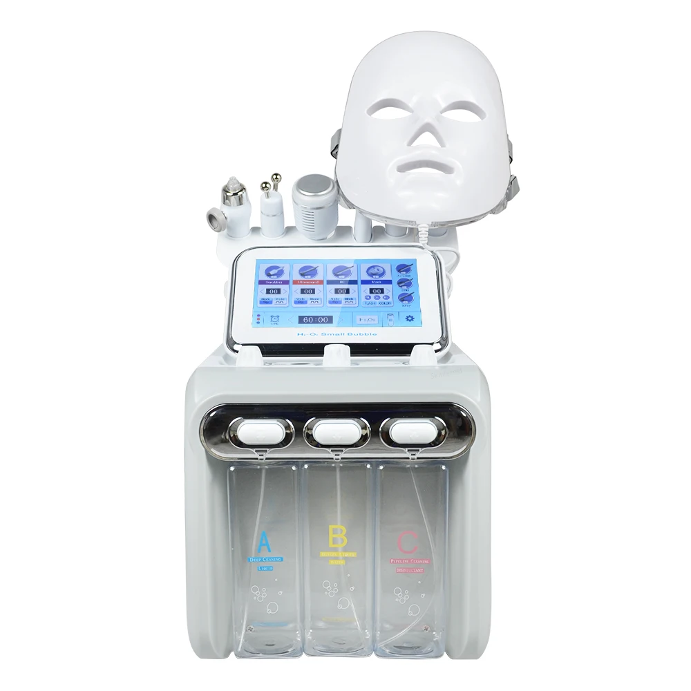 7 In 1 Aqua Blackheads Removal Hydrogen Oxygen Beauty Facial Machine