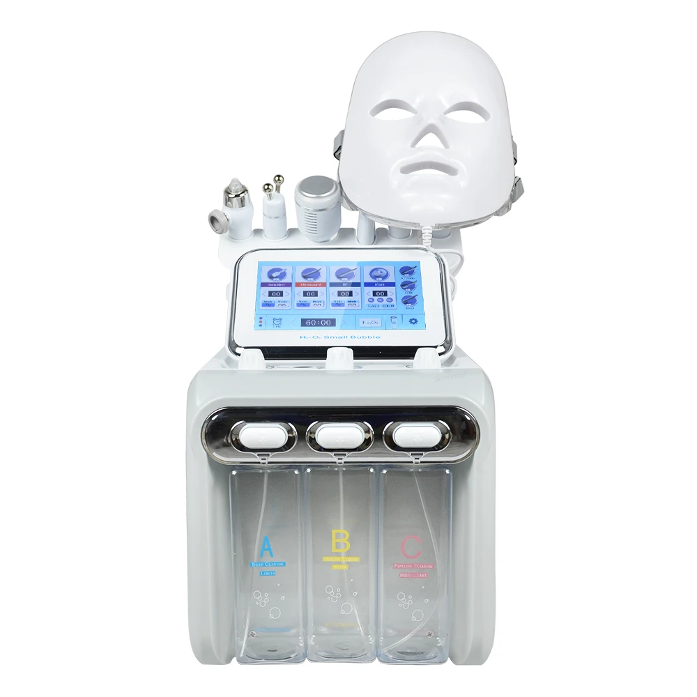 7 In 1 Aqua Blackheads Removal Hydrogen Oxygen Beauty Facial Machine