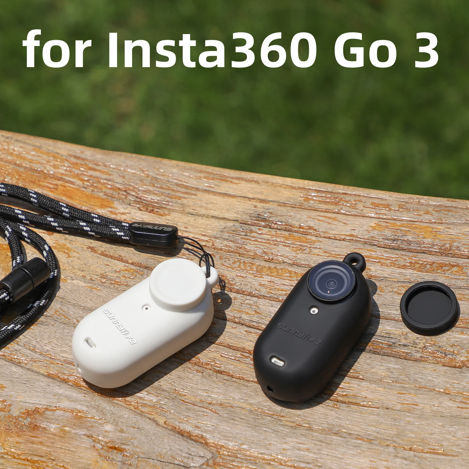 

For Insta360 GO 3 Silicone Case Strap Thumb Camera Lens Cover Protective Case Strap